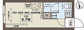 COCOFLAT西荻窪 203 ｜ 東京都杉並区西荻南2丁目（賃貸マンション1R・2階・16.00㎡） その2