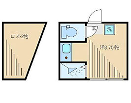 フェリスセイル 202 ｜ 東京都新宿区北新宿3丁目（賃貸アパート1R・2階・9.32㎡） その2