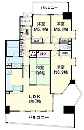 間取図画像 4LDK