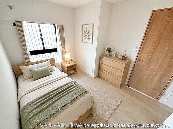 寝室を拡大表示