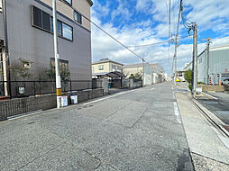 ロフティ清船 前面道路含む現地写真