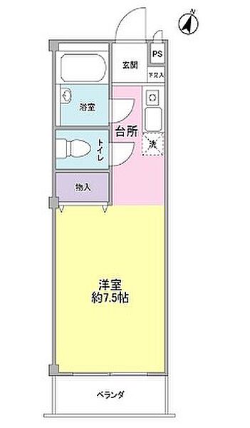 アイコート早稲田 304｜東京都新宿区西早稲田２丁目(賃貸マンション1K・3階・18.20㎡)の写真 その2