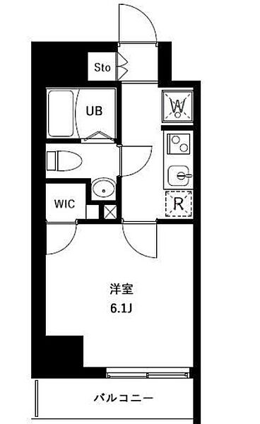 アーバンパークお花茶屋 1007｜東京都葛飾区宝町１丁目(賃貸マンション1K・10階・21.00㎡)の写真 その2