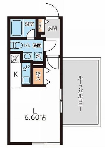 パセオ新宿（PASEO新宿） 502｜東京都新宿区新宿６丁目(賃貸マンション1R・5階・23.40㎡)の写真 その2