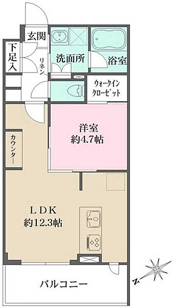 エーシーピーレジデンス文京春日 307｜東京都文京区春日２丁目(賃貸マンション1LDK・3階・40.95㎡)の写真 その2