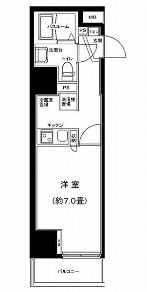 アイルプレミアム千駄木 202｜東京都文京区千駄木４丁目(賃貸マンション1K・2階・25.74㎡)の写真 その2