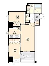 ジオ千代田大手町 1204 ｜ 東京都千代田区内神田１丁目10-2（賃貸マンション2LDK・12階・55.07㎡） その2