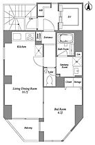 ラスパシオ蔵前レジデンス 701 ｜ 東京都台東区蔵前４丁目18-2（賃貸マンション1LDK・7階・40.00㎡） その2