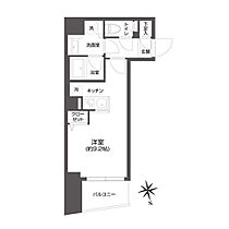 グランパセオ市谷甲良町（GRAN PASEO 市谷甲良町） 1103 ｜ 東京都新宿区市谷甲良町2-17（賃貸マンション1K・11階・26.00㎡） その2