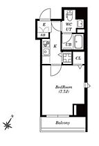 シュロスミーナ神楽坂 303 ｜ 東京都新宿区横寺町37（賃貸マンション1K・3階・26.16㎡） その2