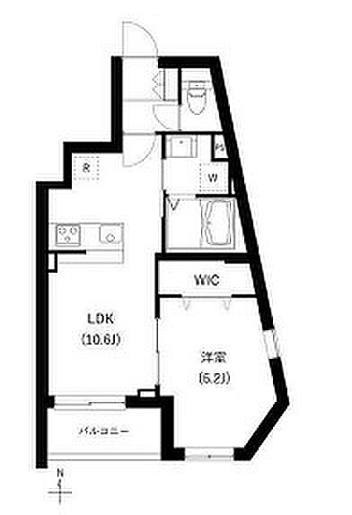 CREVANCE神楽坂(クレヴァンス神楽坂) 205｜東京都文京区関口１丁目(賃貸マンション1LDK・2階・40.23㎡)の写真 その2