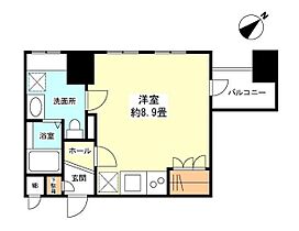 グランカーサ新宿御苑 1401 ｜ 東京都新宿区新宿１丁目33-10（賃貸マンション1R・14階・26.04㎡） その2