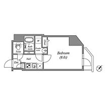 グランパセオ新宿河田町 103 ｜ 東京都新宿区河田町6-32（賃貸マンション1K・1階・25.22㎡） その2