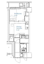 都営新宿線 大島駅 徒歩4分の賃貸マンション 8階1DKの間取り