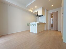 東京メトロ日比谷線 八丁堀駅 徒歩9分の賃貸マンション 5階1LDKのリビング/ダイニング