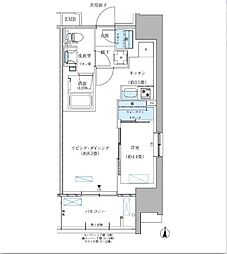 江東区大島4丁目マンション 1LDKの間取図画像