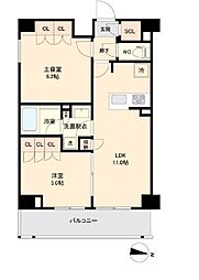 KI-LIGHT錦糸町 2LDKの間取図画像