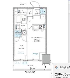 江東区大島4丁目マンション 1DKの間取図画像