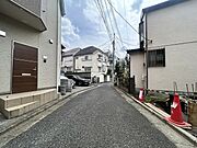 前面道路の写真