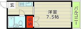 メゾン野江  ｜ 大阪府大阪市城東区野江２丁目（賃貸マンション1K・5階・23.50㎡） その2