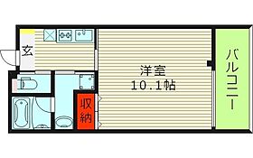 レクラン放出東  ｜ 大阪府大阪市鶴見区放出東２丁目（賃貸マンション1K・4階・29.54㎡） その2