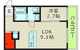 J・Qualior  ｜ 大阪府大阪市旭区赤川２丁目（賃貸アパート1LDK・2階・30.43㎡） その2