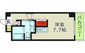 PARK HILLS 都島 Noble（パーク・ヒルズ都島ノーブル）  ｜ 大阪府大阪市都島区内代町１丁目（賃貸マンション1R・6階・25.42㎡） その2