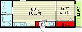 F asecia 内代  ｜ 大阪府大阪市都島区内代町４丁目（賃貸アパート1LDK・3階・33.43㎡） その2