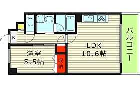 アルバグランデM  ｜ 大阪府大阪市都島区都島本通１丁目（賃貸マンション1LDK・3階・40.03㎡） その2