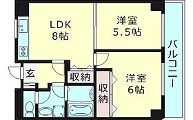 プランドールキンエー千林  ｜ 大阪府大阪市旭区今市１丁目（賃貸マンション2LDK・4階・50.37㎡） その2