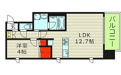 間取り：間取図