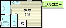 K＆A鴫野西  ｜ 大阪府大阪市城東区鴫野西１丁目（賃貸アパート1R・1階・19.38㎡） その2