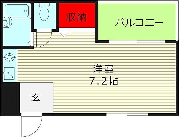 リッコレジデンス ｜大阪府大阪市東成区中本２丁目(賃貸マンション1R・6階・23.00㎡)の写真 その2