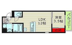 ウイルコート大今里西  ｜ 大阪府大阪市東成区大今里西１丁目（賃貸マンション1LDK・1階・37.27㎡） その2