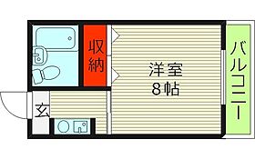 グリーンブリッジA棟  ｜ 大阪府大阪市東成区中本３丁目（賃貸マンション1K・2階・24.50㎡） その2