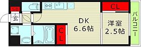 セレニテ阿波座ミラク  ｜ 大阪府大阪市西区川口３丁目（賃貸マンション1DK・13階・24.35㎡） その2