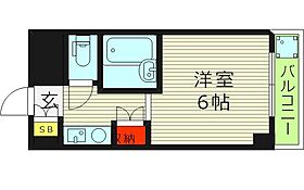 グランドハイツ玉造  ｜ 大阪府大阪市東成区東小橋１丁目（賃貸マンション1K・4階・24.20㎡） その2