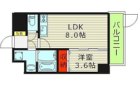 クローバー・レジデンス玉造  ｜ 大阪府大阪市東成区玉津１丁目（賃貸マンション1LDK・5階・29.01㎡） その2