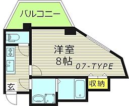 サンプラザ清水駅前  ｜ 大阪府大阪市旭区清水４丁目（賃貸マンション1K・7階・25.00㎡） その2