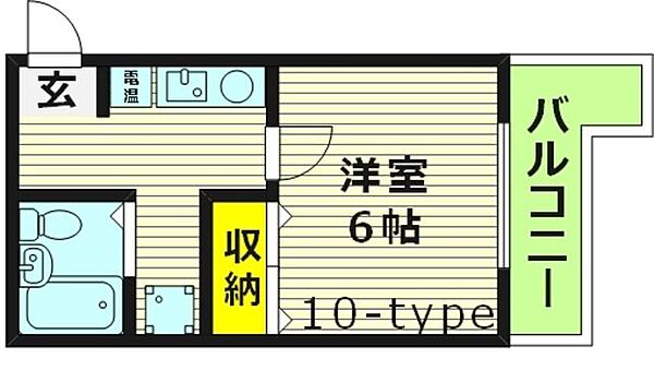 大阪府大阪市城東区成育２丁目(賃貸マンション1K・4階・18.57㎡)の写真 その2