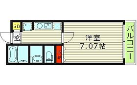 ジュネス今里  ｜ 大阪府大阪市東成区大今里３丁目（賃貸マンション1K・9階・23.17㎡） その2