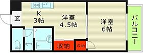 サンワエクシードハイム  ｜ 大阪府大阪市旭区高殿６丁目（賃貸マンション2K・4階・31.00㎡） その2