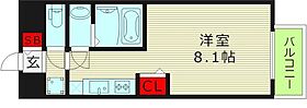 セレニテ十三ミラク 307 ｜ 大阪府大阪市淀川区十三本町２丁目4-14（賃貸マンション1R・3階・22.93㎡） その2