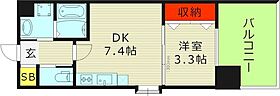 ビガーポリス486与力町公園II  ｜ 大阪府大阪市北区同心１丁目（賃貸マンション1DK・3階・27.87㎡） その2