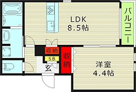 plaisir野江  ｜ 大阪府大阪市城東区野江３丁目（賃貸マンション1LDK・4階・36.48㎡） その2