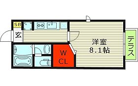 フォンテボヌールI  ｜ 大阪府大阪市東成区東小橋３丁目（賃貸アパート1K・1階・28.21㎡） その2