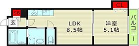 ラモーナ大今里  ｜ 大阪府大阪市東成区大今里１丁目（賃貸アパート1LDK・1階・32.25㎡） その2