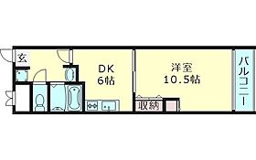 アサヒマンション  ｜ 大阪府大阪市旭区森小路１丁目（賃貸マンション1DK・1階・37.26㎡） その2