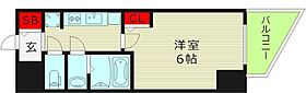 エスリードレジデンス大阪福島サウスフラッツ  ｜ 大阪府大阪市福島区玉川２丁目（賃貸マンション1K・5階・21.91㎡） その2