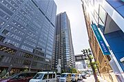 パークタワー北浜の外観（北東側から）